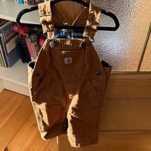 Carhartt Tan Baby Overalls